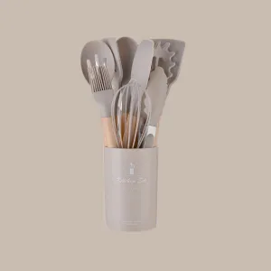 12Pcs Silicone Kitchen Utensils