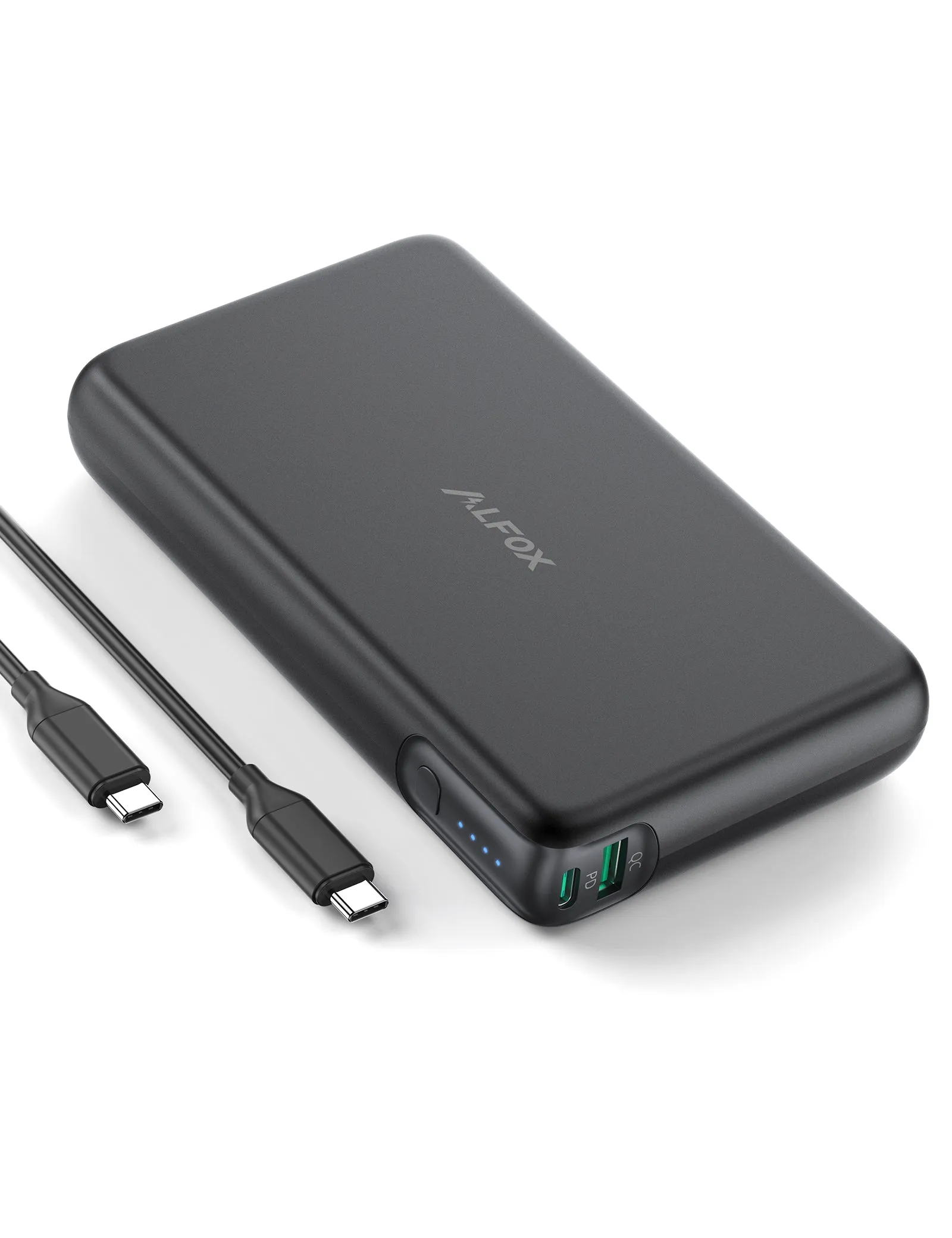 Alfox 30000mAh 100W 2-Port PD 3.0   QC 3.0 Power Bank