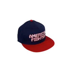 American Fighter Men's Blue Logo Embroidered Baseball Cap