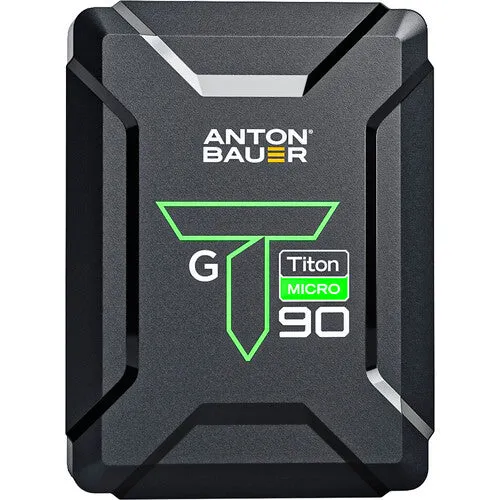 Anton Bauer Titon Micro 90 Gold Mount two battery kit with GM2 charger