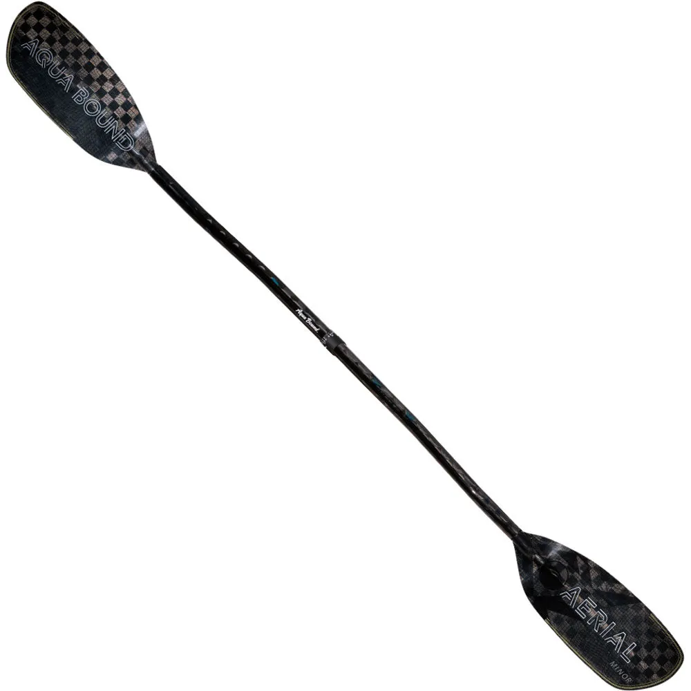 Aqua-Bound Aerial Minor Carbon Versa-Lok Bent Shaft 2-Piece Kayak Paddle