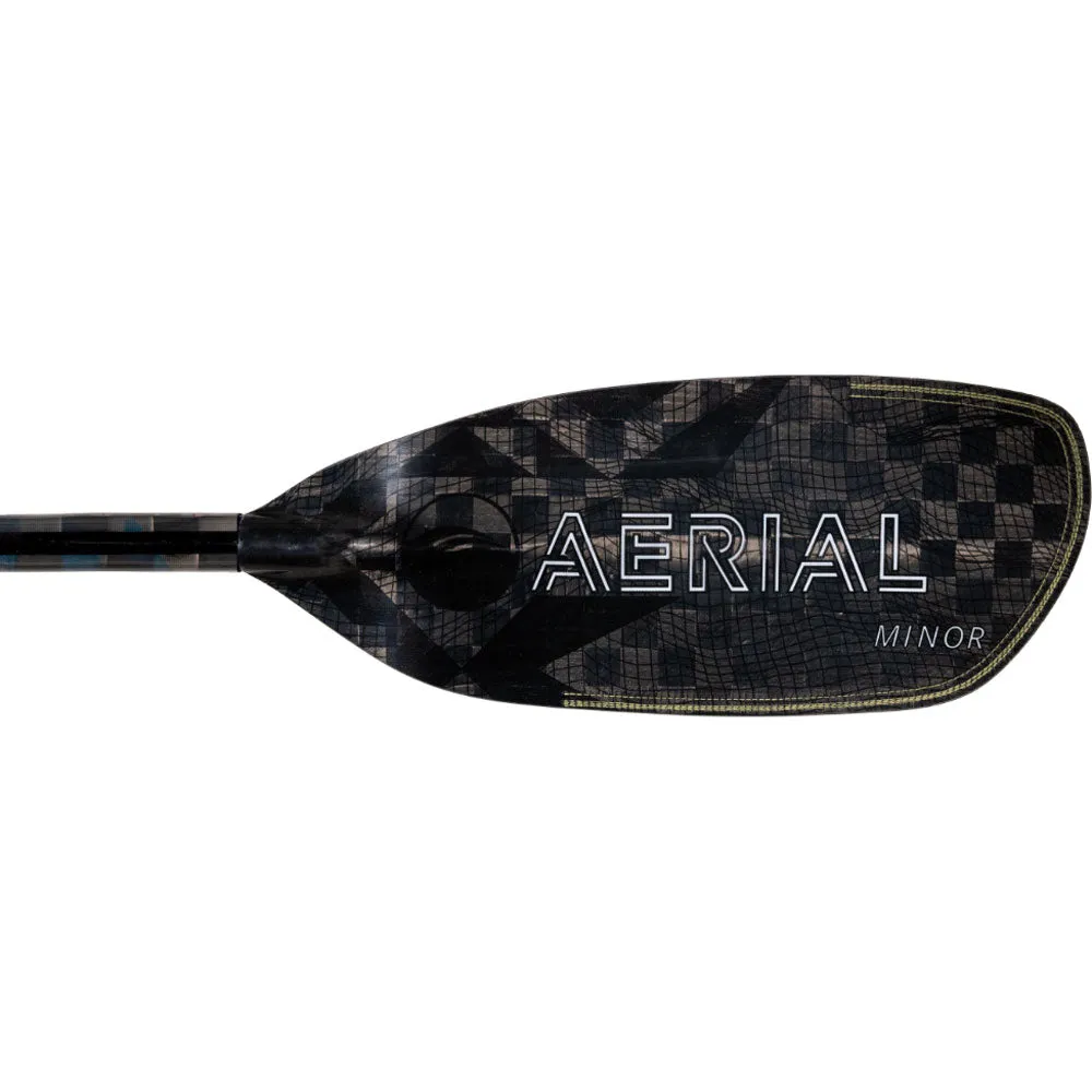 Aqua-Bound Aerial Minor Carbon Versa-Lok Bent Shaft 2-Piece Kayak Paddle