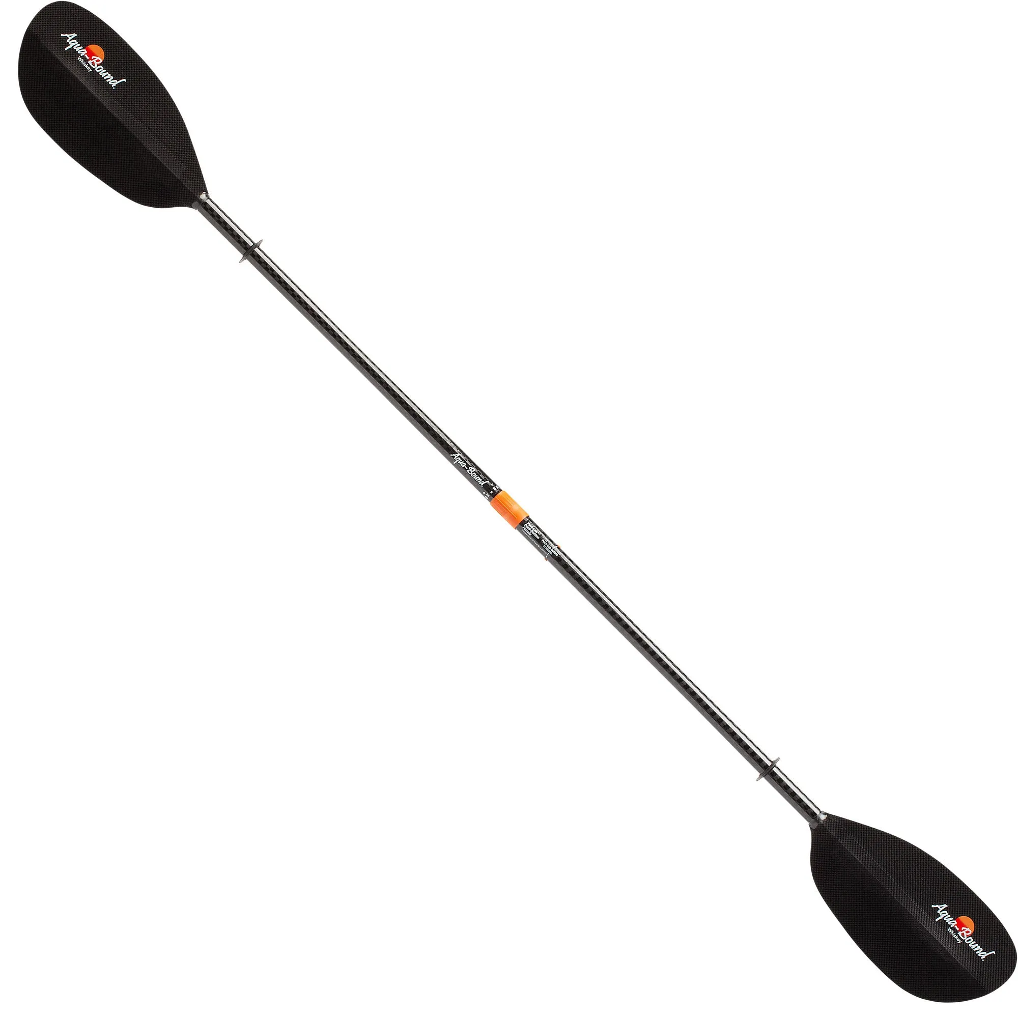 Aqua-Bound Whiskey Carbon Straight Shaft 2-Piece Kayak Paddle