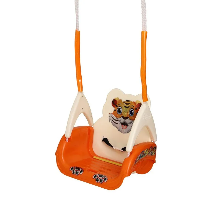 Baby Musical Swing with 4 Stages Multiple Age Settings (Orange)