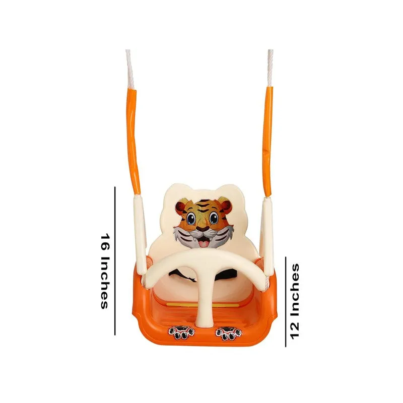 Baby Musical Swing with 4 Stages Multiple Age Settings (Orange)