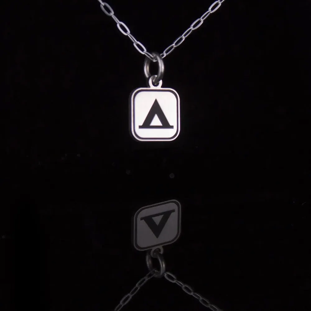 Camp Site Mini Sign Necklace