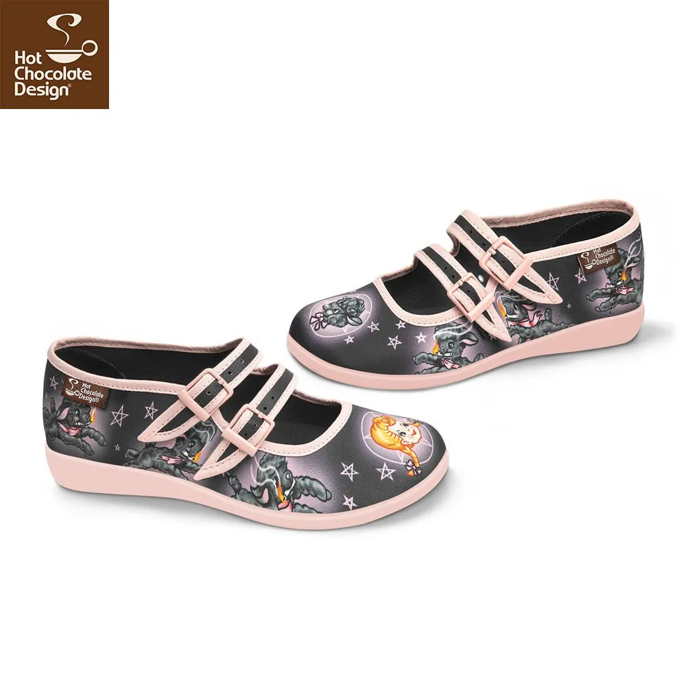 Chocolaticas® MARY HAD A LITTLE LAMB Women's Mary Jane Flat