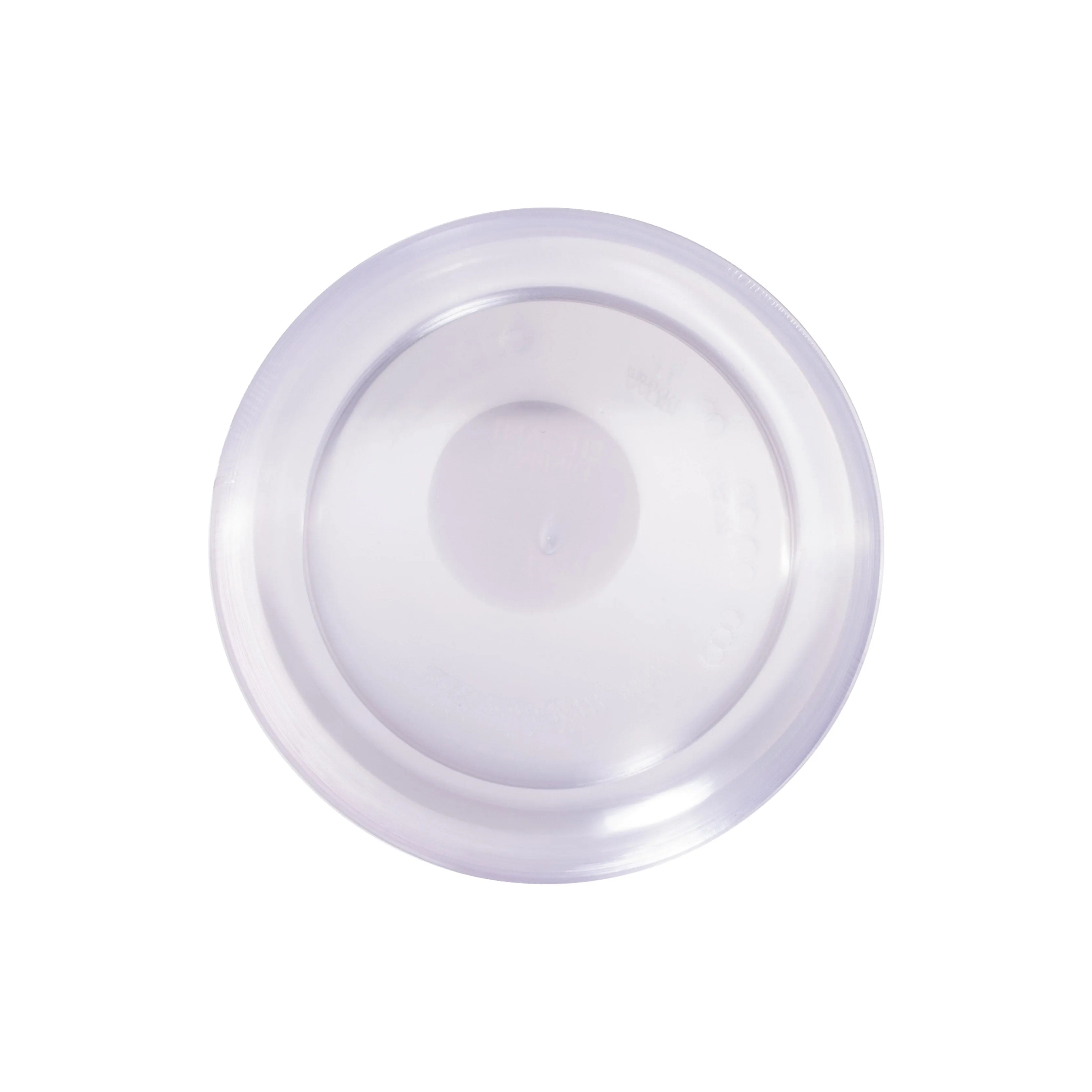 Clear 7in Round Plastic Plates 20ct