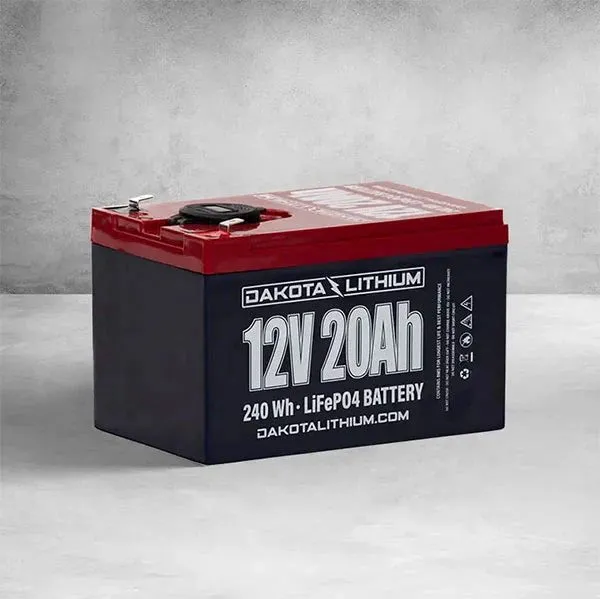 DAKOTA LITHIUM 12V 20AH BATTERY