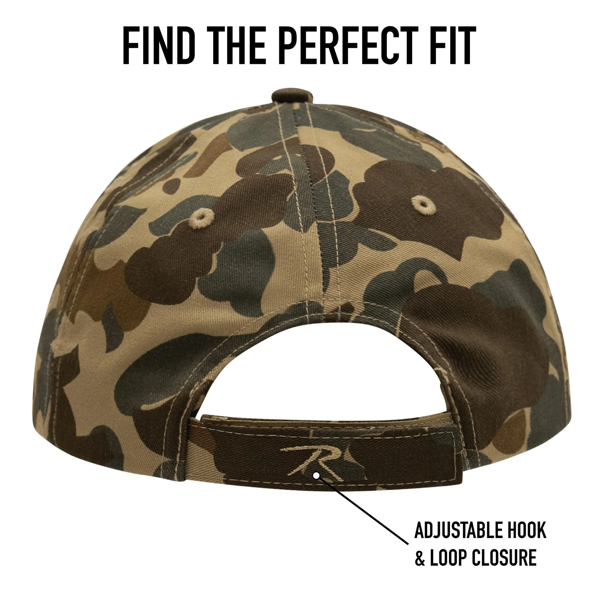 Digital Midnight Camouflage - Military Low Profile Adjustable Baseball Cap