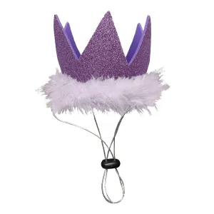 Dog Party Crown-Purple