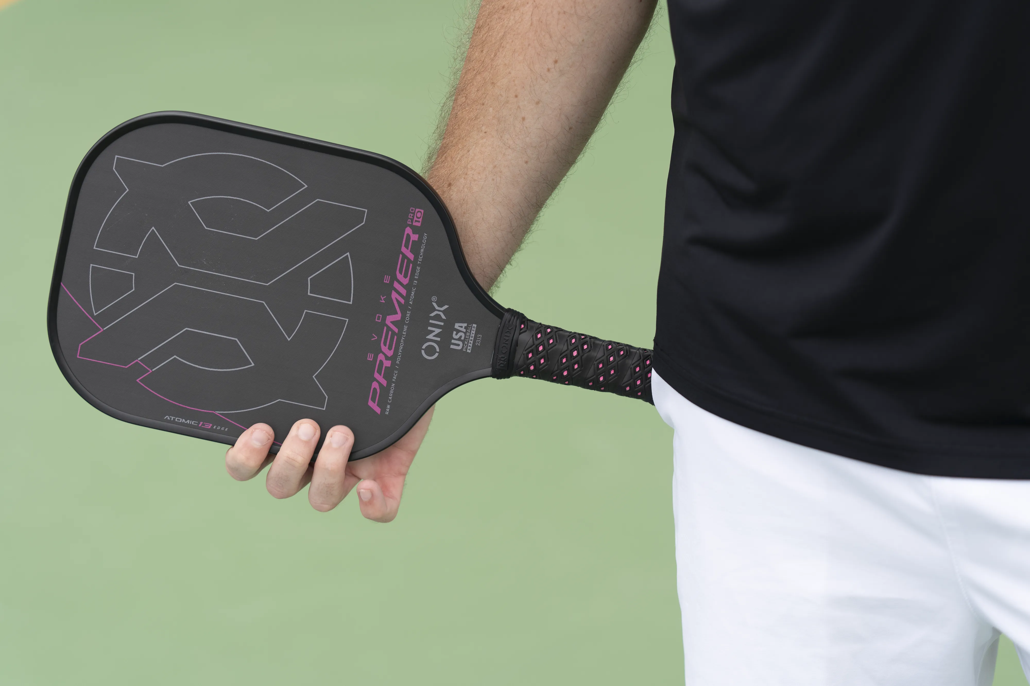 Evoke Premier Raw Carbon Fiber Pickleball Paddle