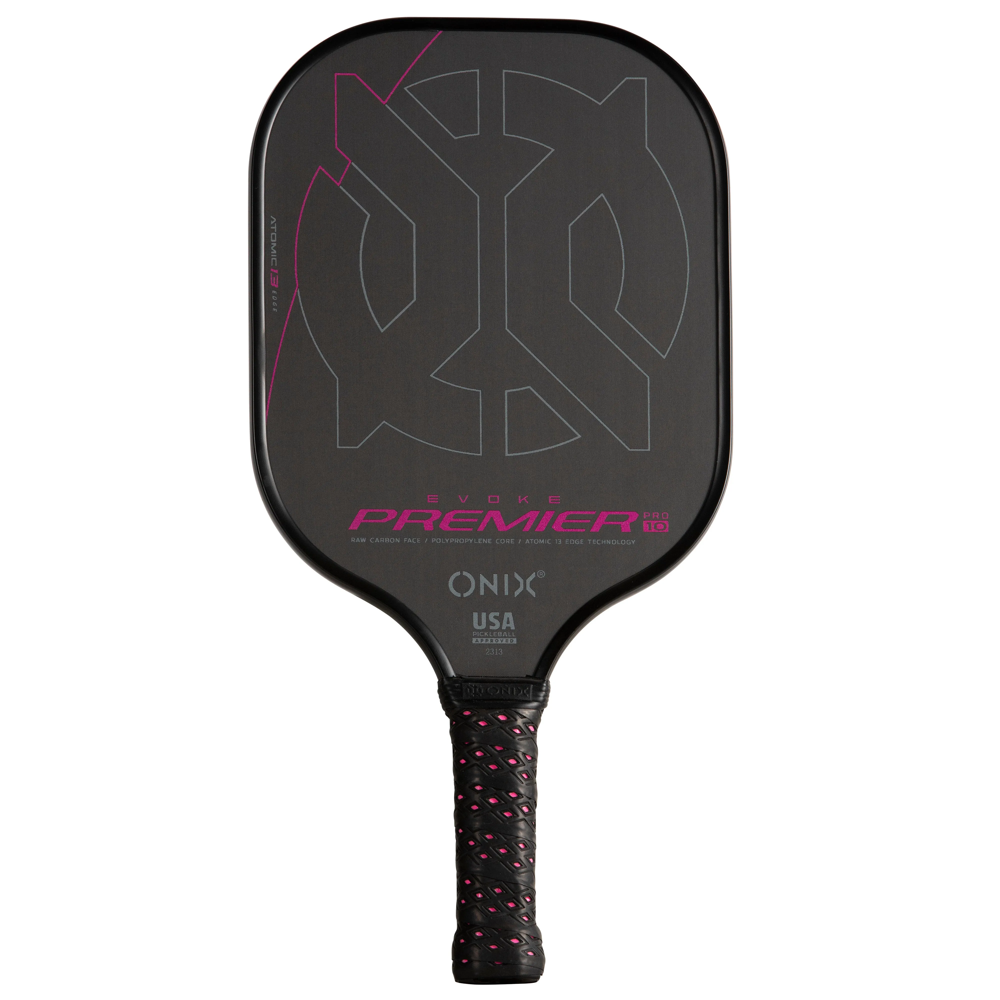 Evoke Premier Raw Carbon Fiber Pickleball Paddle