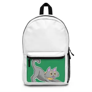 Grey Kitty Backpack (Made in USA)