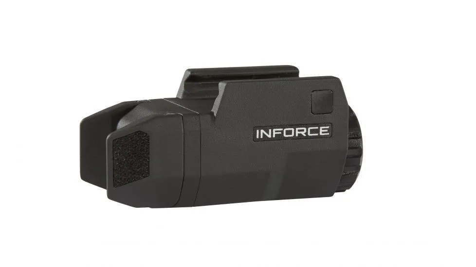 InForce APLc Compact WML Weapon Mounted White Light For Glock Auto Pistol 200 Lumens Black ACG-05-1