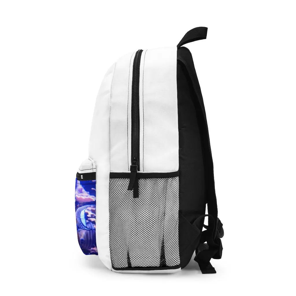 Light White Fish Backpack (Made in USA)