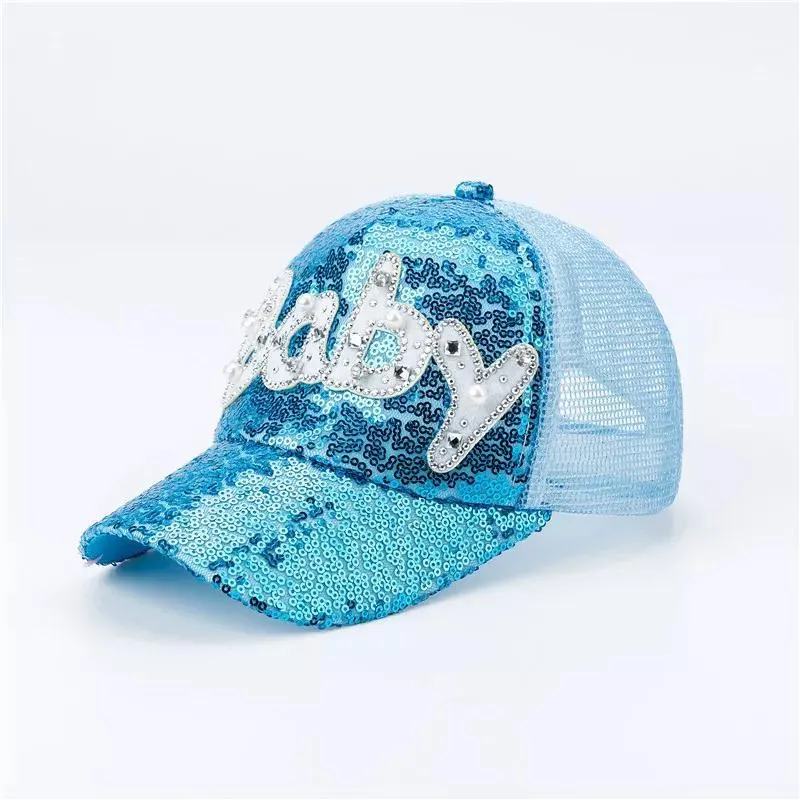 Men's And Women's Caps Men's Hats Sequins Sunscreen Baseball