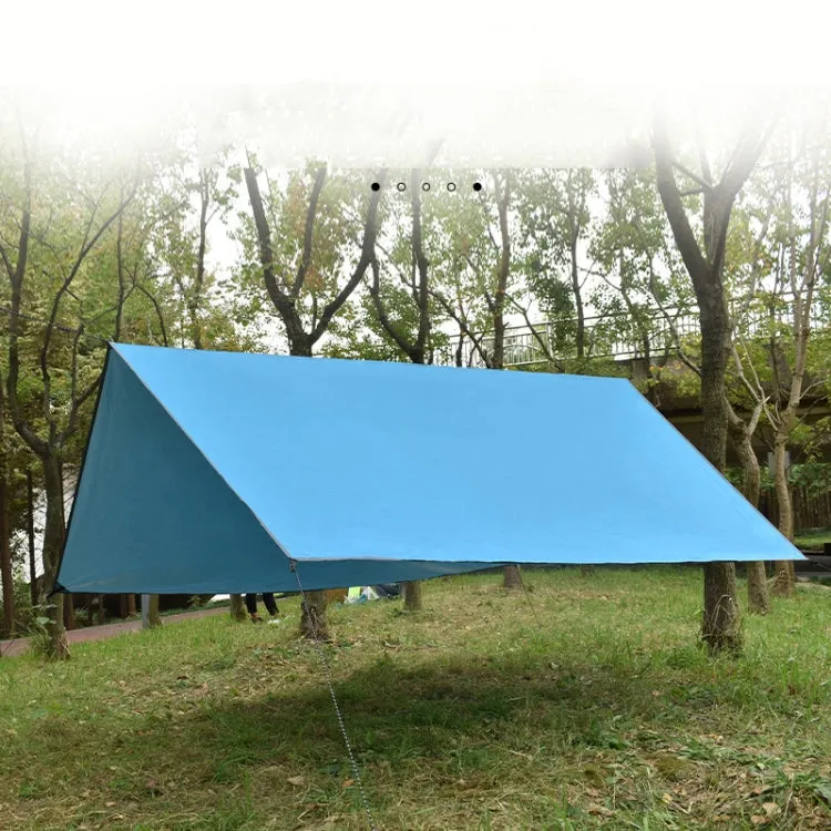 Outdoor Camping Supplies Multifunctional Camping Sunshade Waterproof And Moisture-Proof Mat Ultra-Light Sky,Size: 300 x 300cm (Sky Blue)