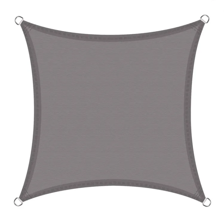 Outdoor Garden Sunshade Sail Waterproof Anti-UV Canopy, Size: 3m x 4m(Gray)