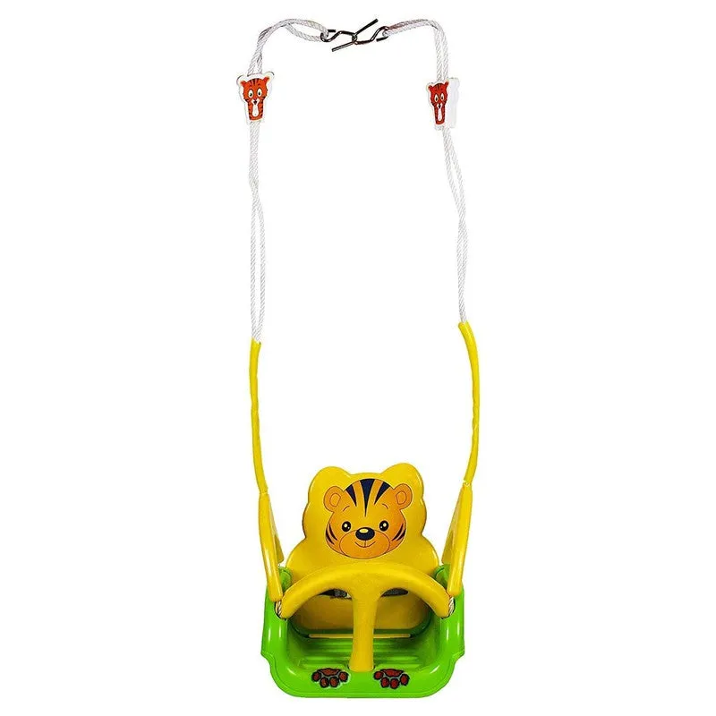 Panda Baby Musical Swing - With Multiple Age Settings 4 Stages - Green