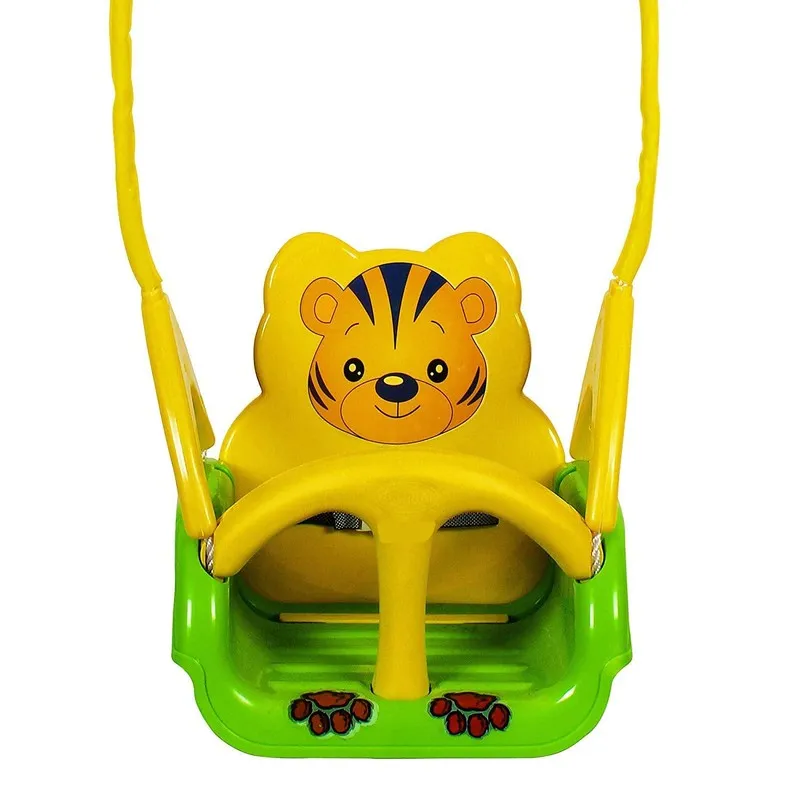 Panda Baby Musical Swing - With Multiple Age Settings 4 Stages - Green