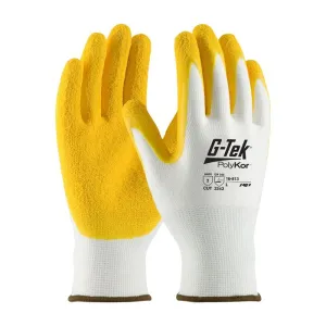 PIP 16-813/XS G-Tek Seamless Knit PolyKor Blended Glove with Latex Coated Crinkle Grip on Palm & Fingers XS 6 DZ