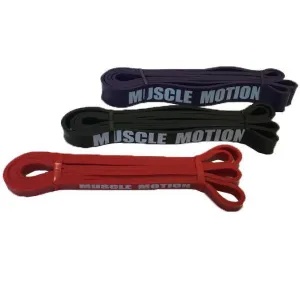 Power bands package - 1 x Red  Black & Purple Bands (Package price)