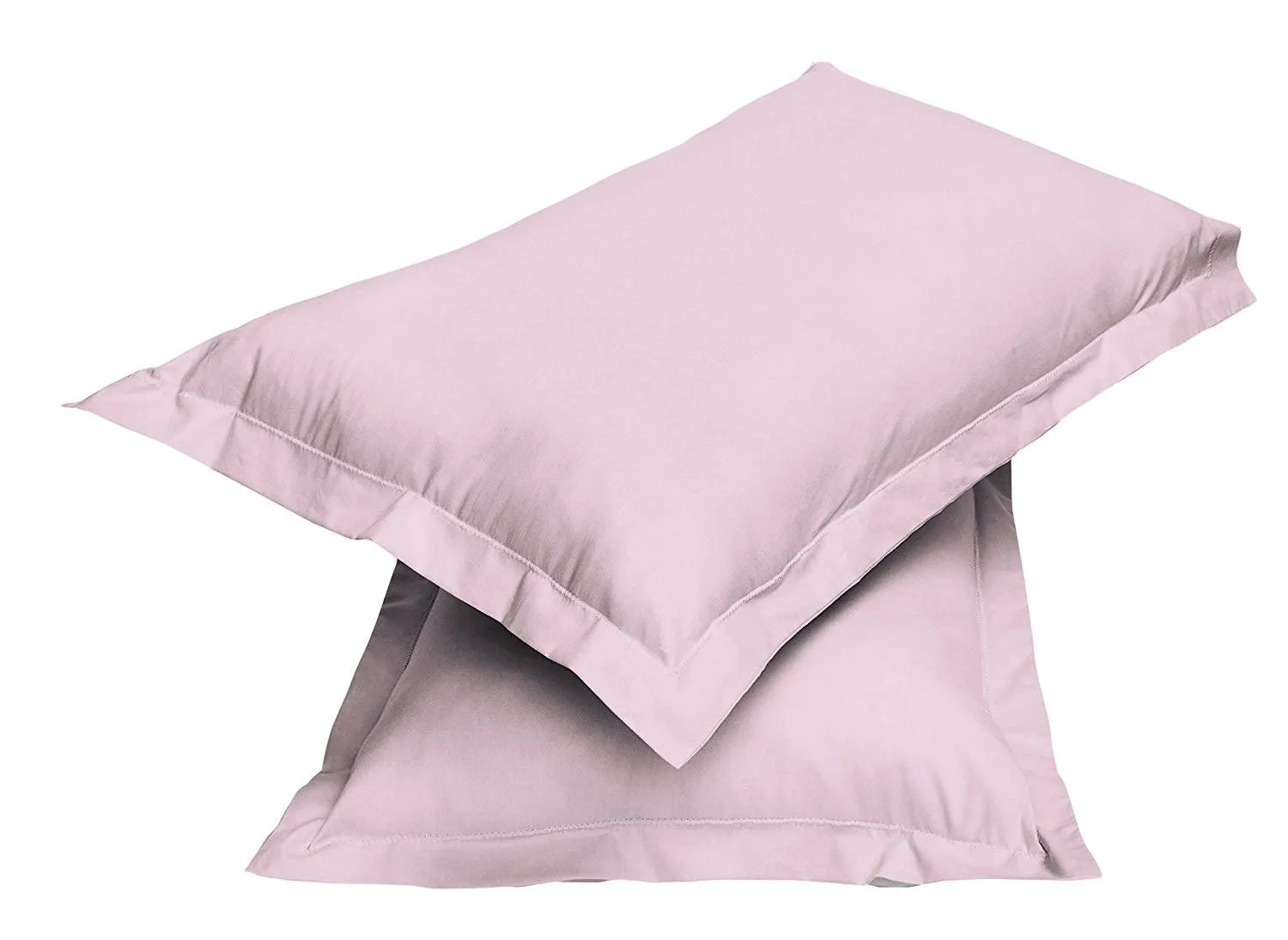 Premium Pink Standard Size 2 Piece Set Pillow Cover 50x75cm with Super soft Brushed Fabric