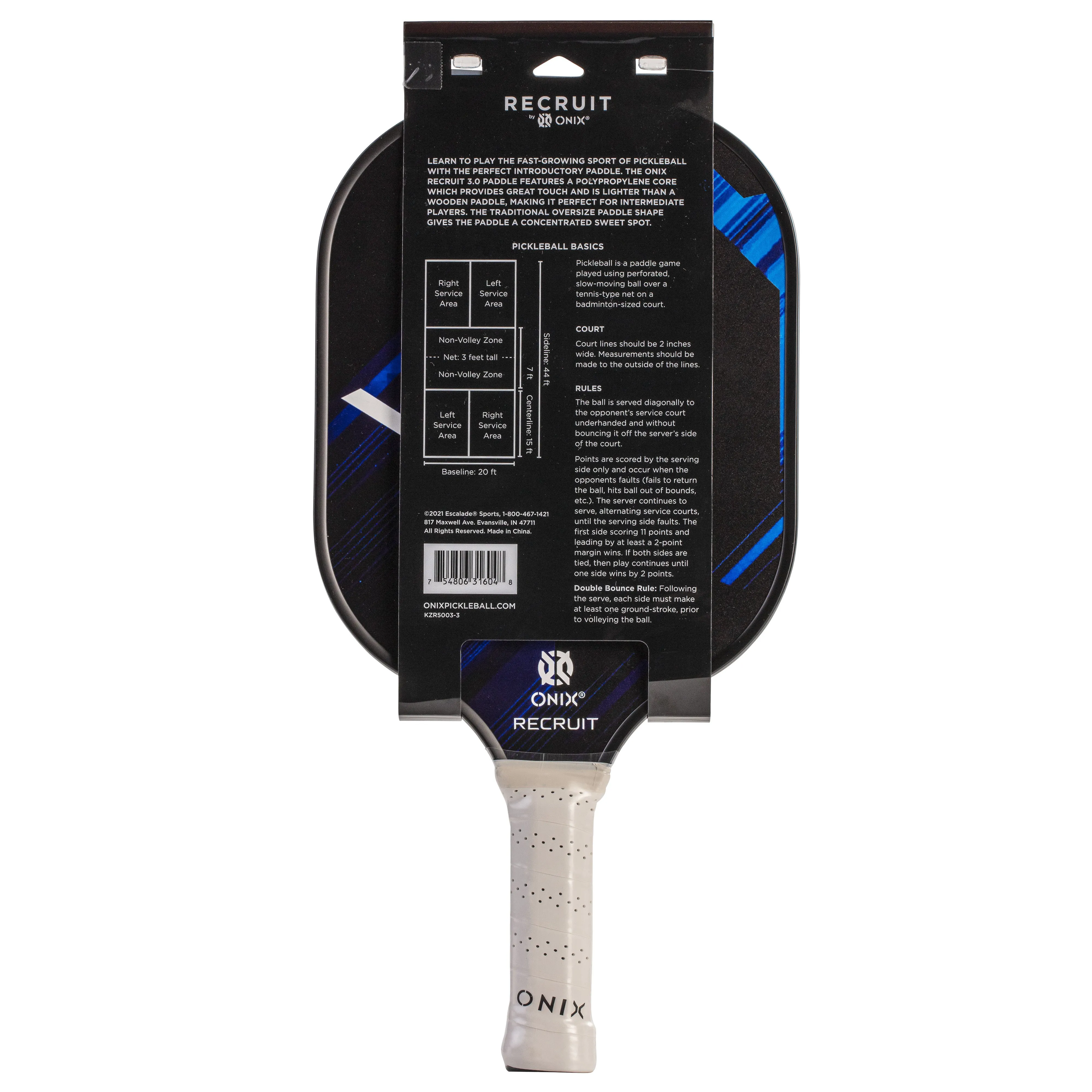 Recruit V3 Pickleball Paddle