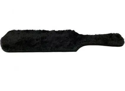 Rouge Paddle With Fur Black