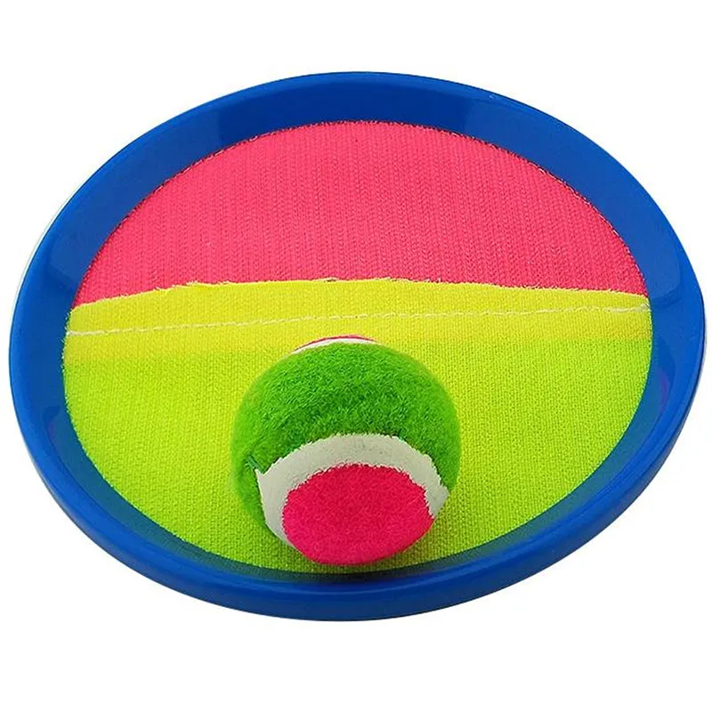 Sticky Racket Ball Throwing and Catching Suction Cup Parent-child Toy