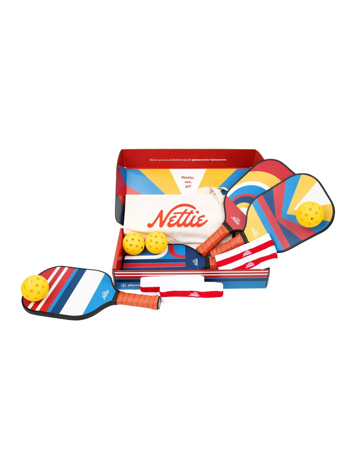 The Nettie Pickle Ball Set - Family Pack