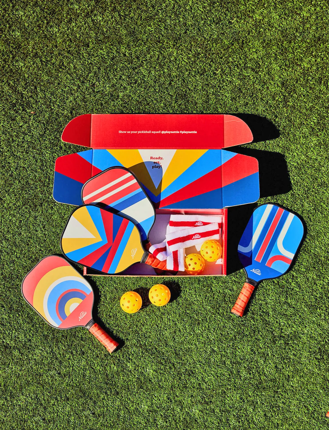 The Nettie Pickle Ball Set - Family Pack