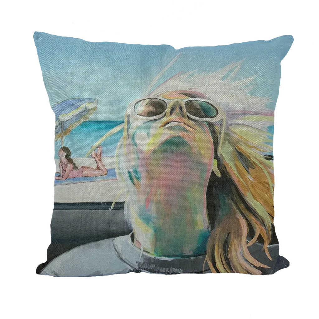 Throw Pillow with Insert - Beach