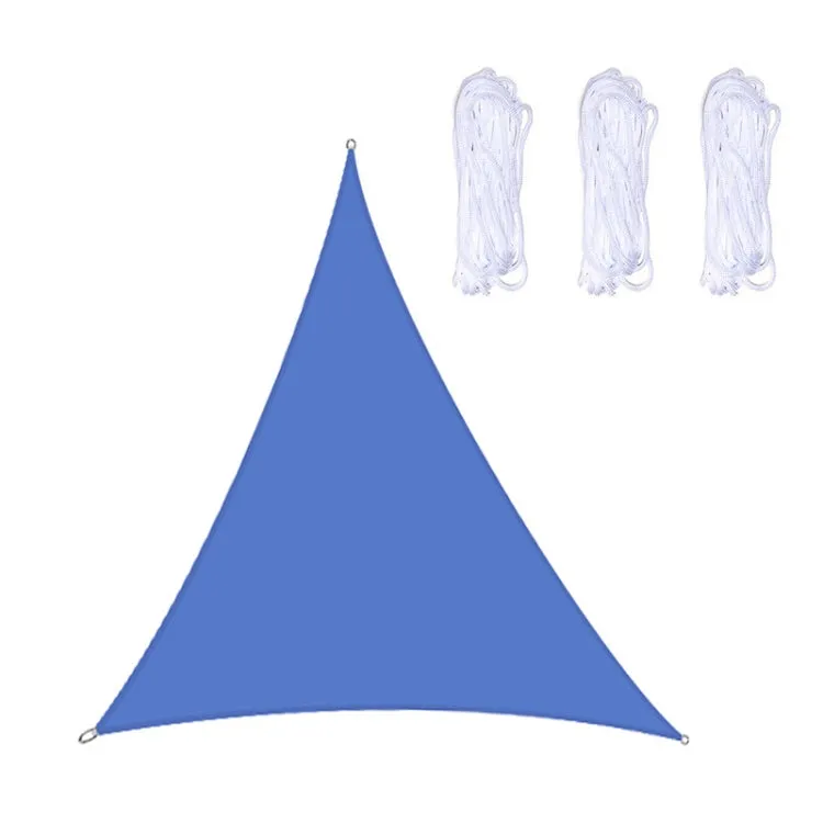 Triangle Outdoor Garden Sunshade Sail Waterproof Anti-UV Canopy, Size: 2m x 2m x 2m(Royal Blue)