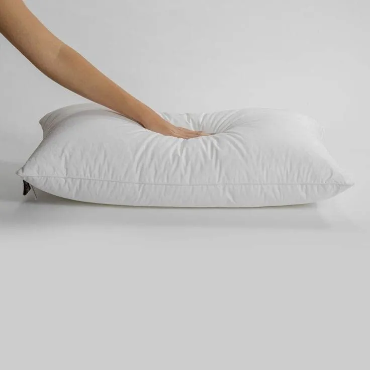 ZAVEZA - Micro Foam Filled Breathable Comfortable White Big Size Pillow Pack of - 2 (16 x 26 Inches) White